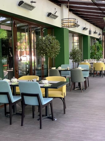 Terrace/patio. Kazzhol Park Hotel