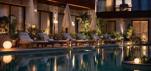 Seasonal outdoor pool