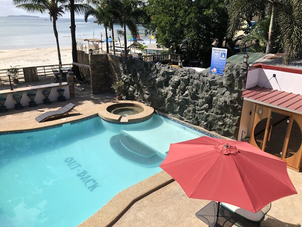 Outdoor pool - Out Back (Olongapo)