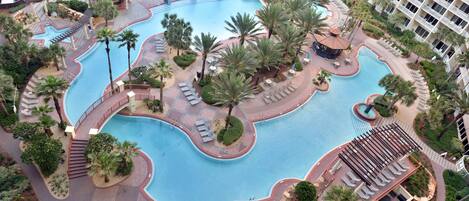 Indoor pool, outdoor pool