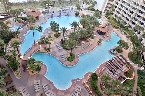 Indoor pool, outdoor pool