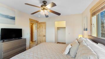 3 chambres, literie de qualité supérieure, fer et planche à repasser