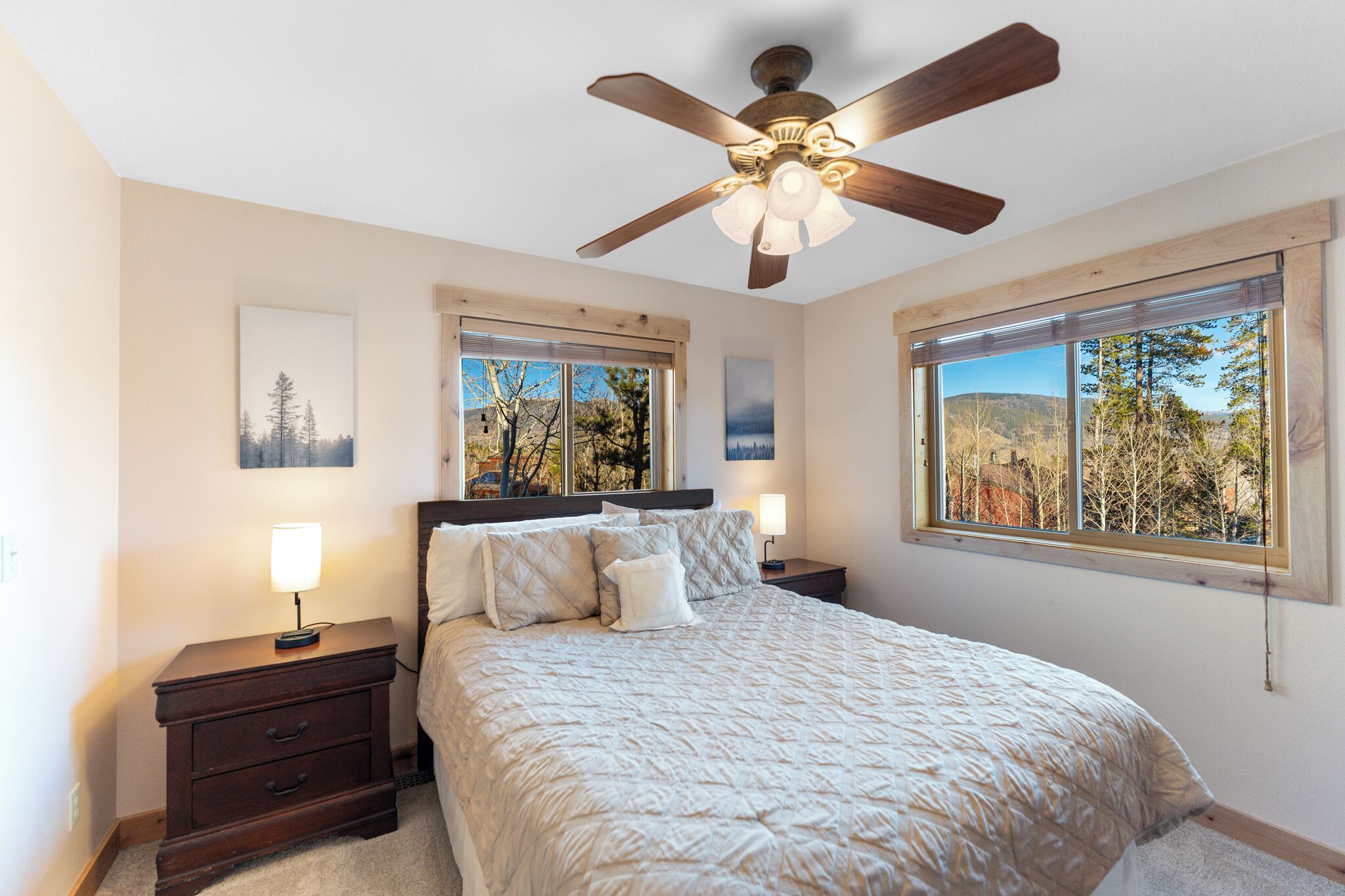 3 bedrooms, premium bedding, iron/ironing board, WiFi