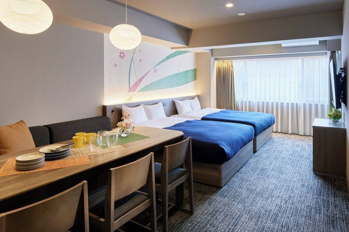 Moderate 3 Beds | 암막 커튼, 무료 WiFi, 침대 시트