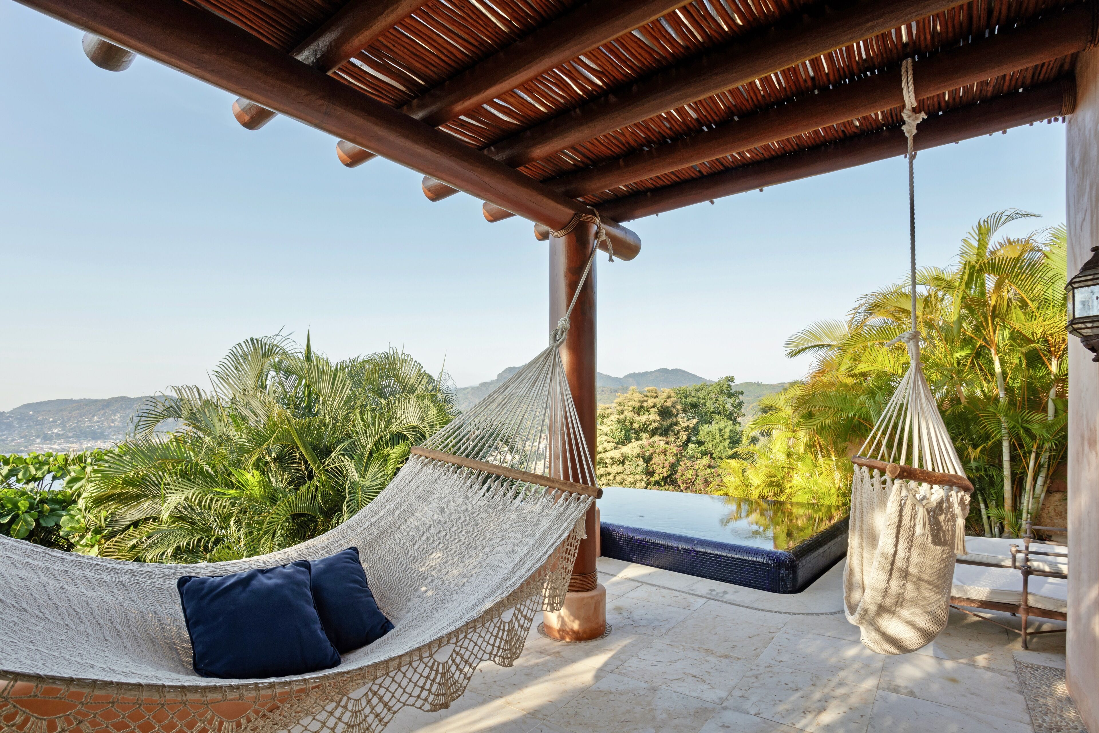 Kamar, pemandangan samudra, tepi gunung | Teras/patio