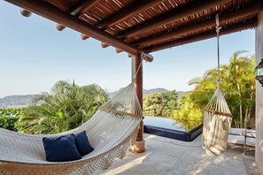 Room, Ocean View, Mountainside | Terrace/patio