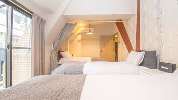 Chambre Deluxe (4F) | Wi-Fi gratuit, draps fournis