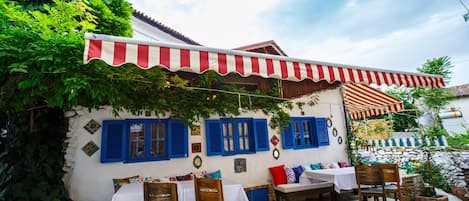 Façade de l’hébergement