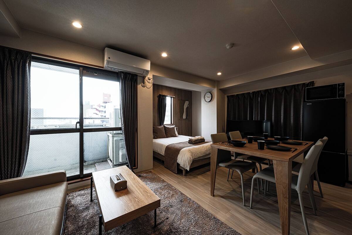 Executive Apartment, 1 Bedroom, Non Smoking, City View | 1 bilik tidur, peralatan tempat tidur premium, busa memori 