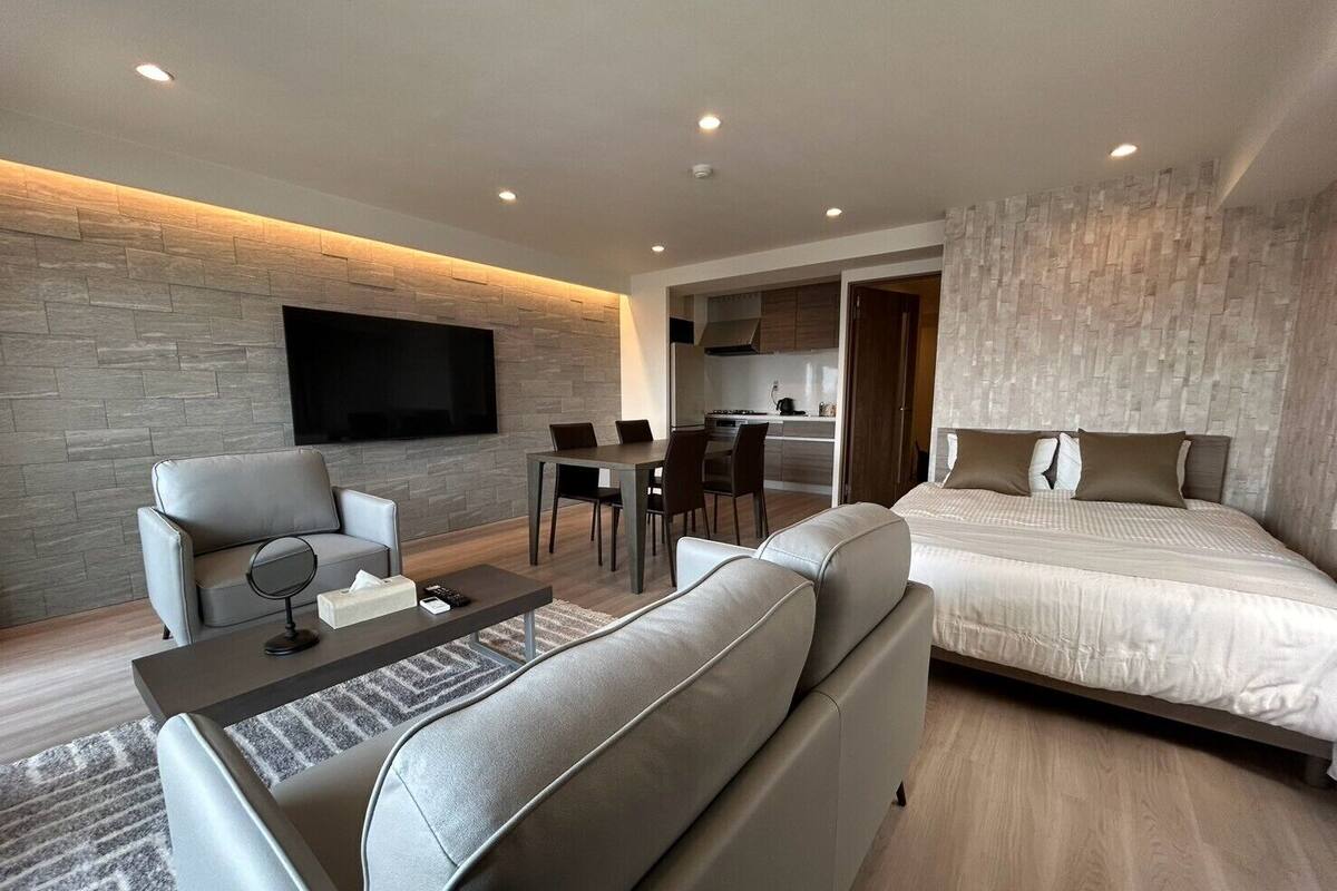 Executive Apartment, Non Smoking (Room 1002) | 1 bilik tidur, peralatan tempat tidur premium, busa memori 