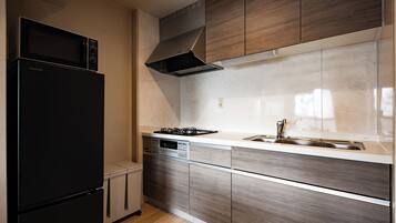 Appartement Exécutif, 1 chambre, non-fumeur, vue ville | Cuisine privée