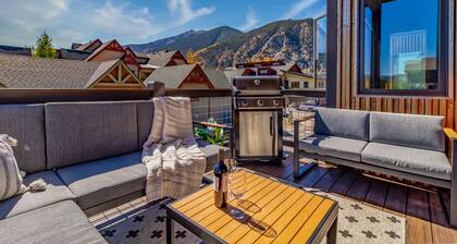 ¡ACABA DE TERMINAR! Luxe Mountain Modern Townhouse Pasos de Main St y Shuttle