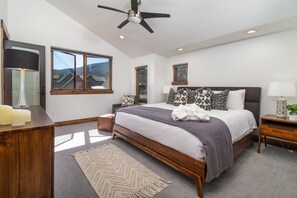 2 slaapkamers, een kluis op de kamer, een strijkplank/strijkijzer