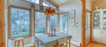 Multi-family waterfront home with amazing views, deck space & garden