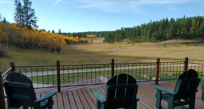 Mountain getaway. Located on 7 acres at 6,500 foot elevation. Elk, deer, Turkey