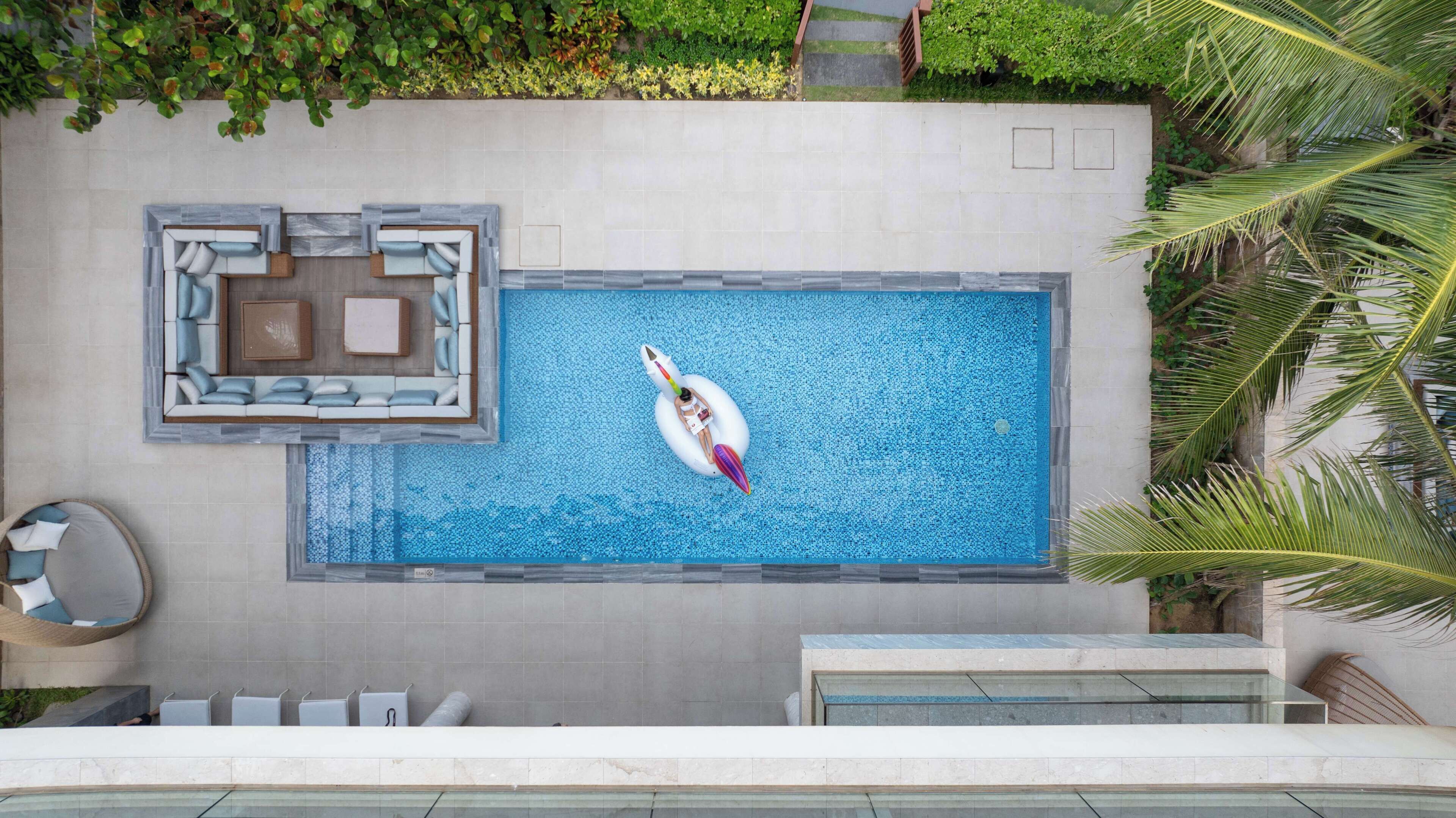 Villa de lujo, 6 habitaciones, alberca privada, frente al mar | Alberca privada
