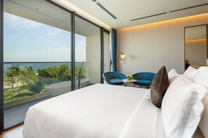 Näkymä rannalle/valtamerelle