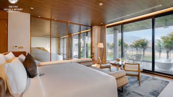 奢華別墅, 6 間臥室, 私人泳池, 海濱 | 高級寢具、羽絨被、舒適加層、客房內保險箱