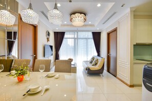 City Apartment | Living room - Vinhomes Central Park  Landmark 1 (Ho Chi Minh City)