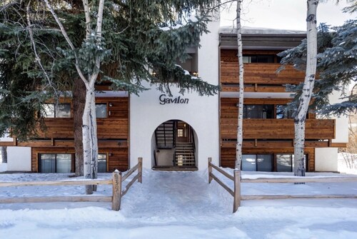 Downtown Aspen with Patio, Fireplace, Free Parking, Washer/Dryer