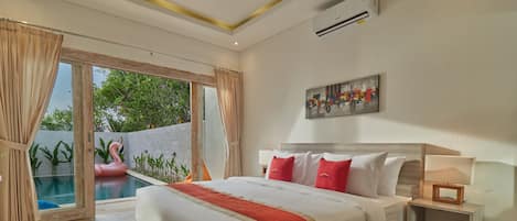 別墅, 2 間臥室, 私人泳池 | 獨特裝修、隔音、熨斗/熨衫板、免費 Wi-Fi