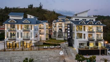 Front of property - evening/night