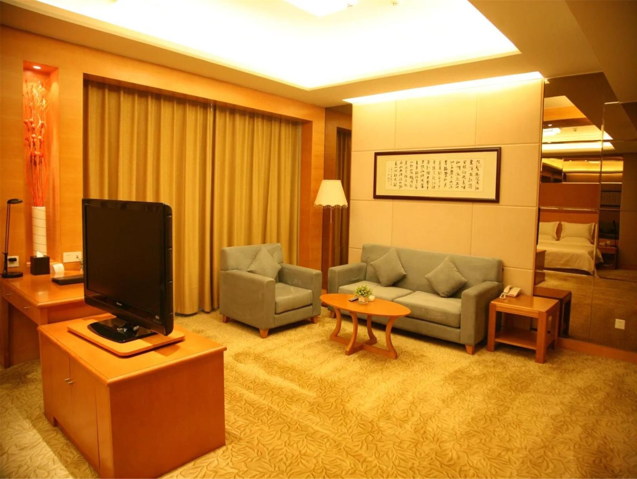 minibar, desk, blackout curtains, free wifi