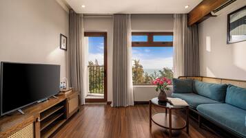 Habitación Deluxe, balcón, vistas al mar | Vistas desde la habitación