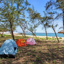 Private beach, white sand