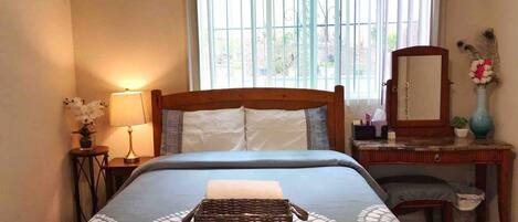 1 makuuhuone, silitysrauta/-lauta, Wi-Fi