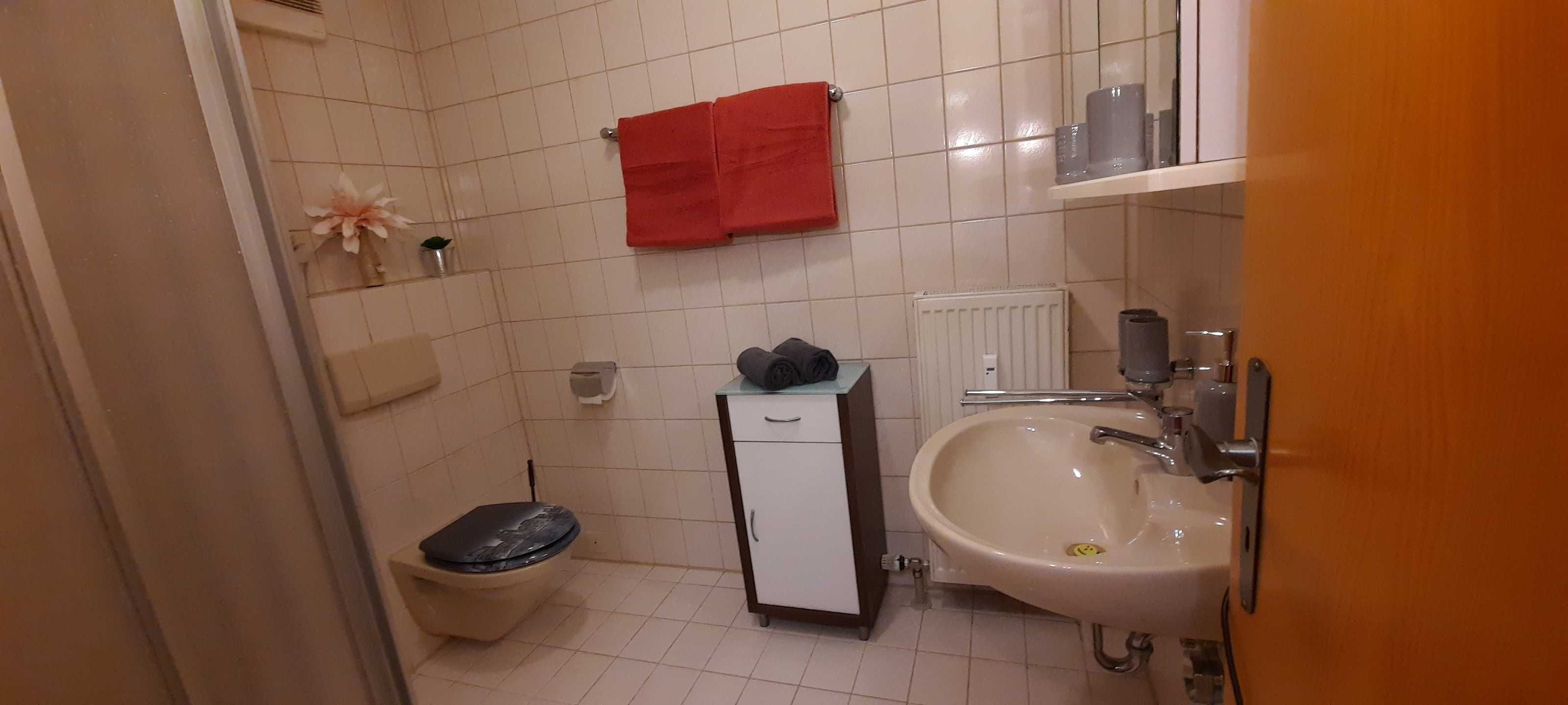 淋浴设施、吹风机、毛巾