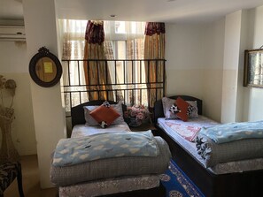 Basic Twin Room | Premium bedding, memory-foam beds, individually decorated - Hotel swastik (Kathmandu)