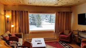 Smart TV - Quiet, Bright, Open, Rustic Next to Park and Pond with Mountain Views! Apt 201 (Lake Placid)