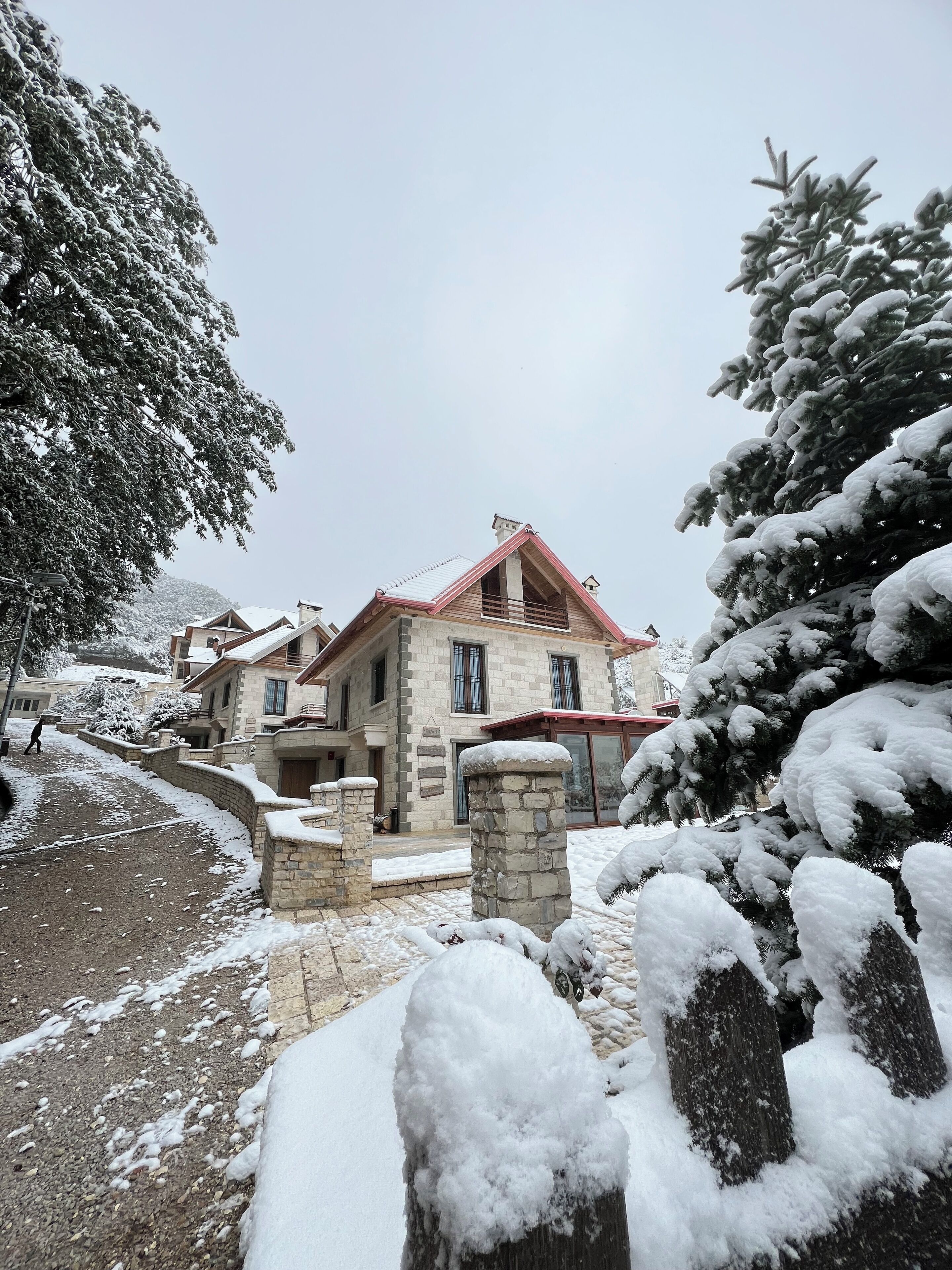 ด้านหน้าที่พัก