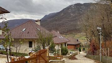 Overnatningsstedets facade