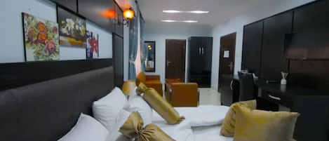 Suite | 1 bilik tidur, Wi-fi percuma, cadar katil