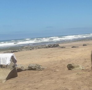 In Strandnähe, Liegestühle