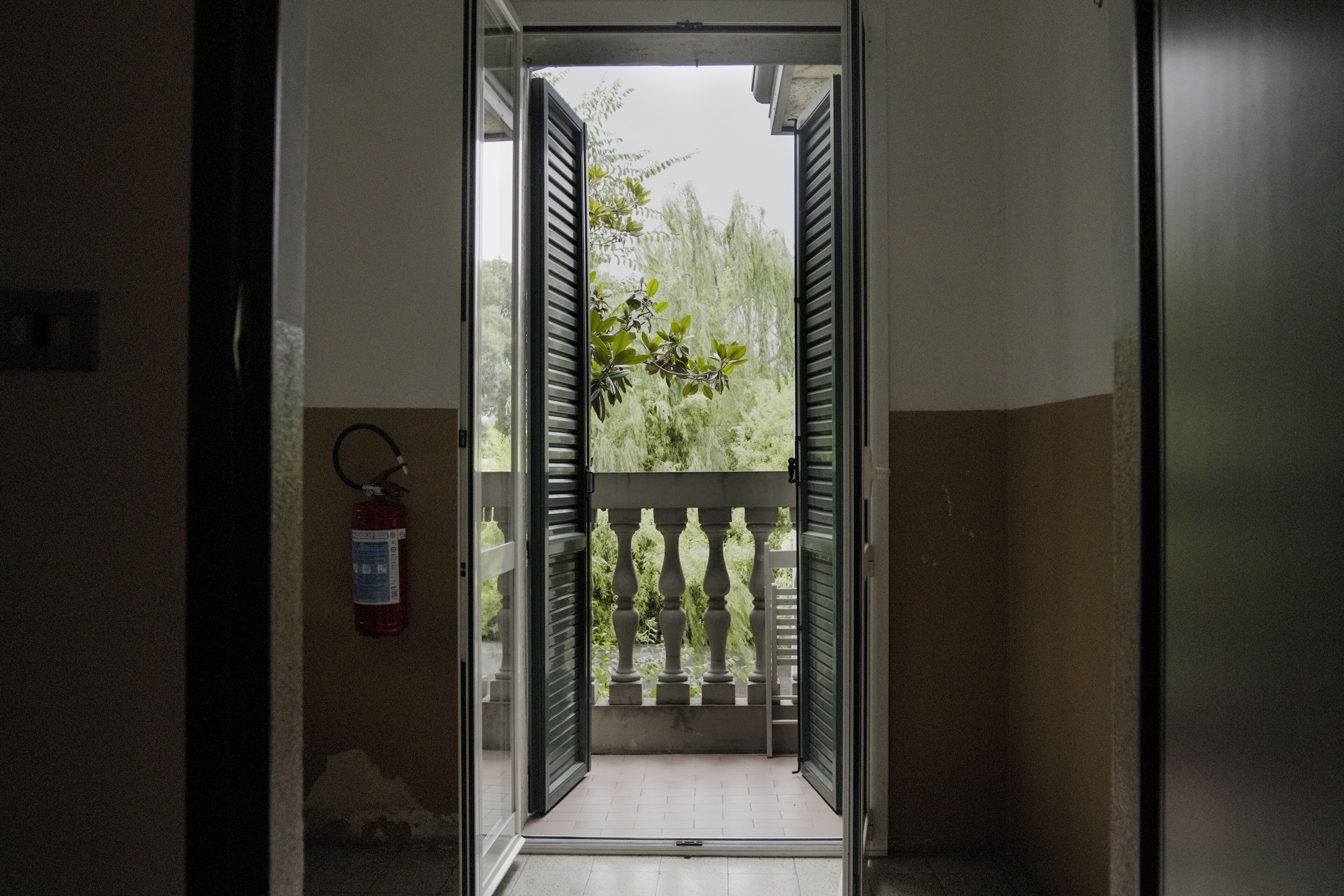 Façade de l’hébergement