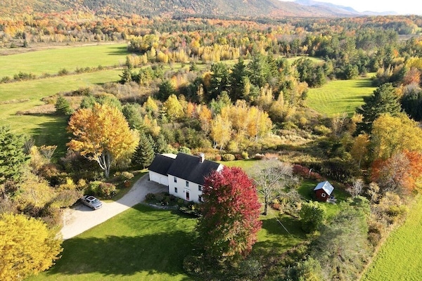 Drone photo of our property.