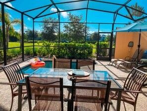 Outdoor dining - Amazing house near to Disney Parks (Davenport)