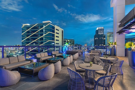 Rooftop terrace. Seda Central Bloc Cebu City