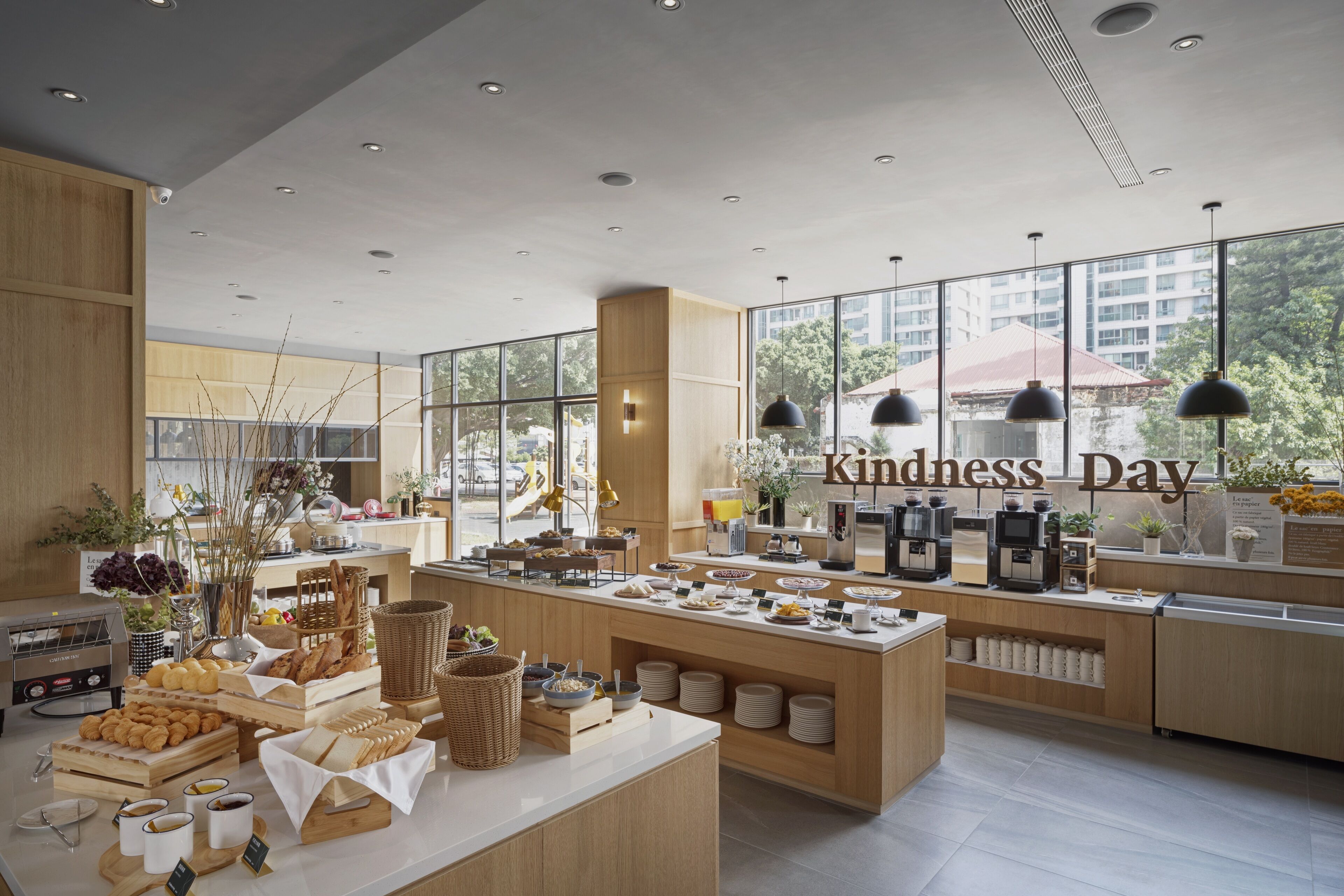 Desayuno buffet diario (TWD 380 por persona)