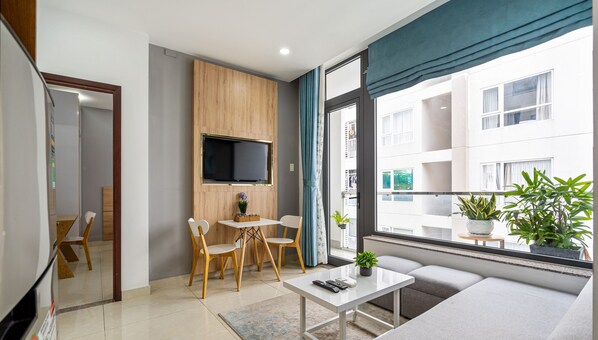 Business Apartment | Living room
