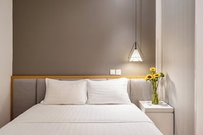 Basic-Apartment, Stadtblick