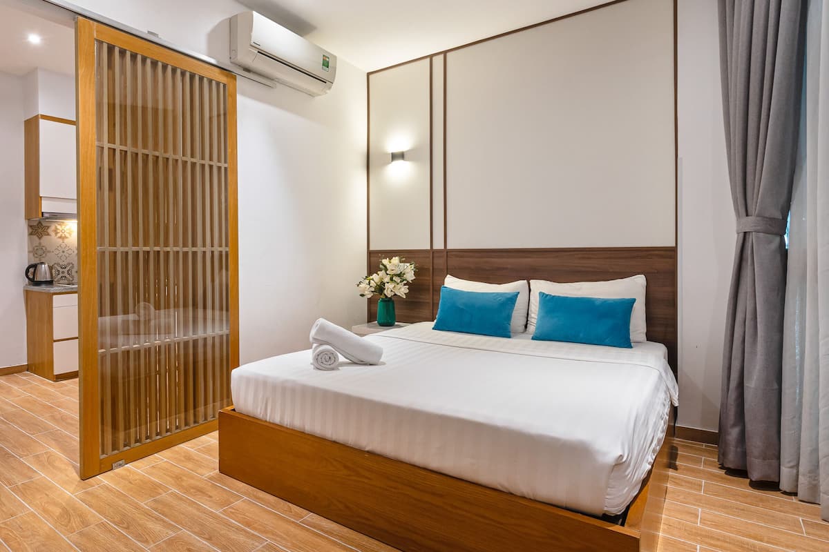 Suíte estúdio standard | 1 quarto, individualmente decorados, individualmente mobiliados