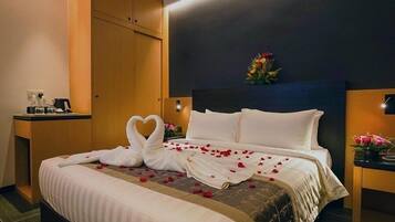 Superior-Doppelzimmer (Superior) | Minibar, Zimmersafe, Schreibtisch, laptopgeeigneter Arbeitsplatz