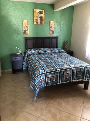 2 bedrooms, iron/ironing board, free WiFi, bed sheets - Apartment with terrace (Barrio de Jesús Tlatempa)