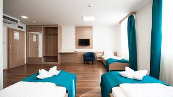 Individually furnished, soundproofing, free WiFi, wheelchair access