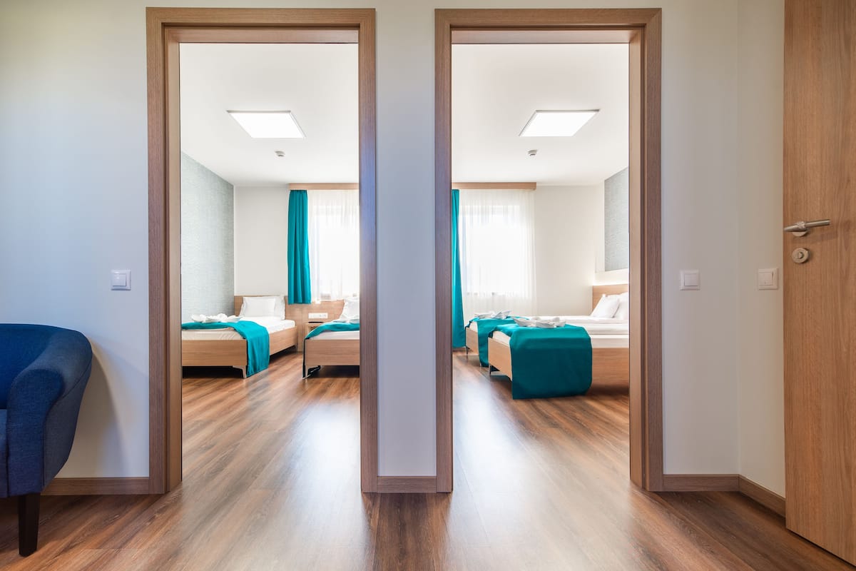 Classic Room, 2 Bedrooms | Individually furnished, soundproofing, free WiFi, wheelchair access