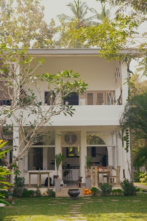 Voorkant van accommodatie